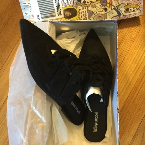 JEFFREY CAMPBELL CHARLY SLIDES - Picture 2 of 3